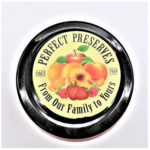 Old Fashioned Fredericksburg Peach Preserves 2 Glass Jar Net Wt. 40 Oz. each