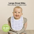 thumbnail image 2 of Baberos orgánicos para bebés KeaBabies, paquete de 8 unidades, algodón suave, 0-24 meses, 2 of 9