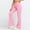 A561 Pink, variant on Flare Pants for Women High Waisted Bootcut Yoga Trousers Stretchy Slim Fit Bell Bottoms Solid Smooth Dressy Slacks Office Date Nightwear