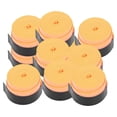 thumbnail image 2 of DYNWAVECA 10 Pcs Ruban de Prise de Raquette de Tennis Ruban de Prise de Badminton Ruban de Prise de Raquette de Badminton Ruban Absorbant Poignée de Raquette pour Pickleball Orange, 2 of 10