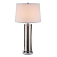 thumbnail image 2 of 29 Inch Table Lamp - Empire Shade - Set of 2 - Glass - Clear Smoke Gray, 2 of 5