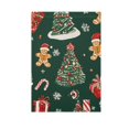 thumbnail image 6 of Yayeee Garden Flag 12" x 18" Double Sided Outdoor Yard Lawn Holiday Decorations, Yellow Christmas Gingerbread, 6 of 6