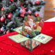 thumbnail image 4 of Adornos navideños, Tarjeta navideña, Árbol de Navidad con luces y música, Tarjeta de felicitación, Árbol de Navidad, Tarjeta navideña con luz LED, Tarjetas de felicitación, 4 of 5