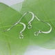 thumbnail image 2 of 10 pares de ganchos / fornituras / para aretes de y - aretes de gancho de pescado / aros / alambre para oreja para joy, 2 of 8