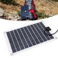 thumbnail image 4 of Solar Panel, 50W Solar Battery  Widely  16.5x10.6in  For Camping, 4 of 8