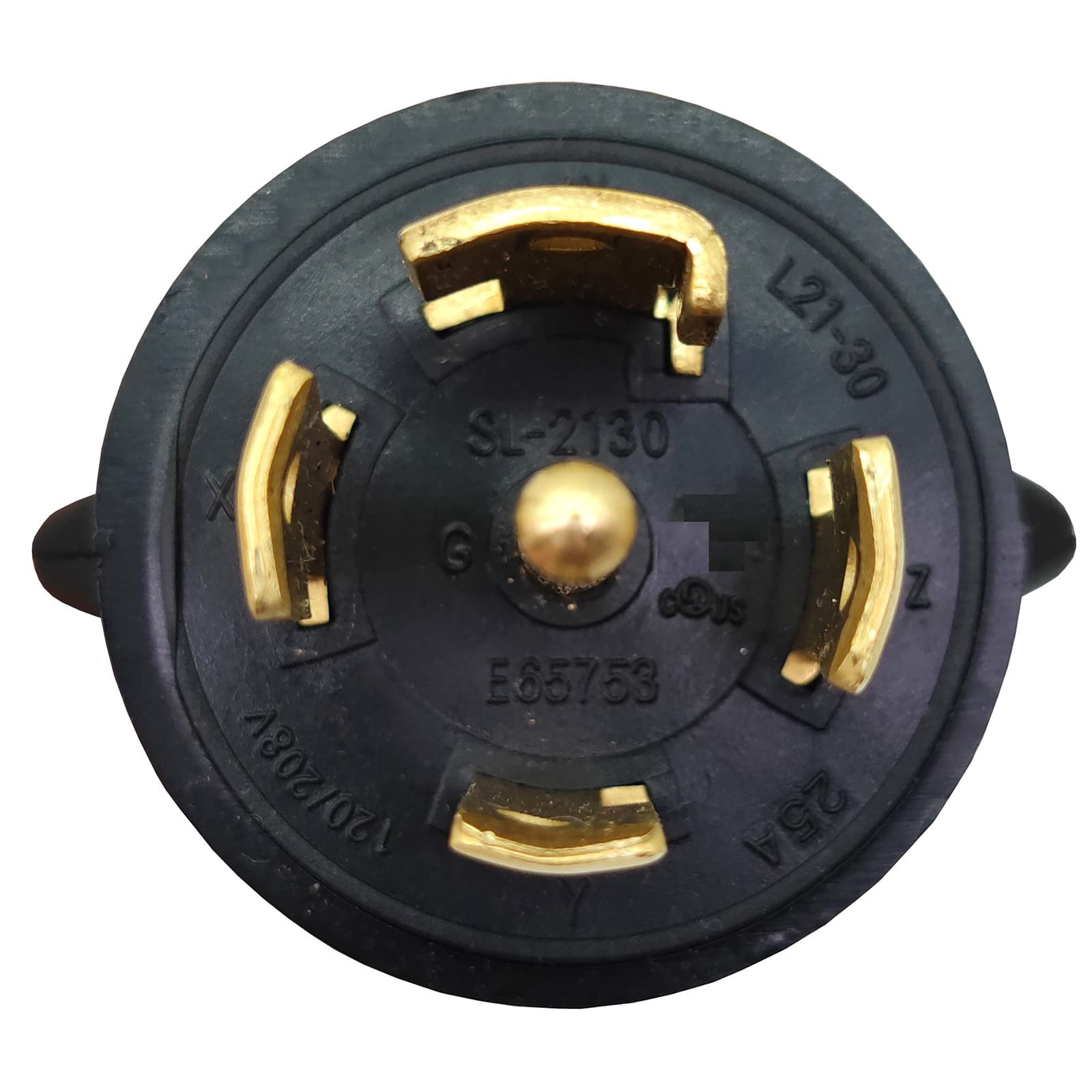 Parkworld 63654 NEMA L21-30 Extension Cord with SJTW (5) 10AWG, UL Listed (25FT)