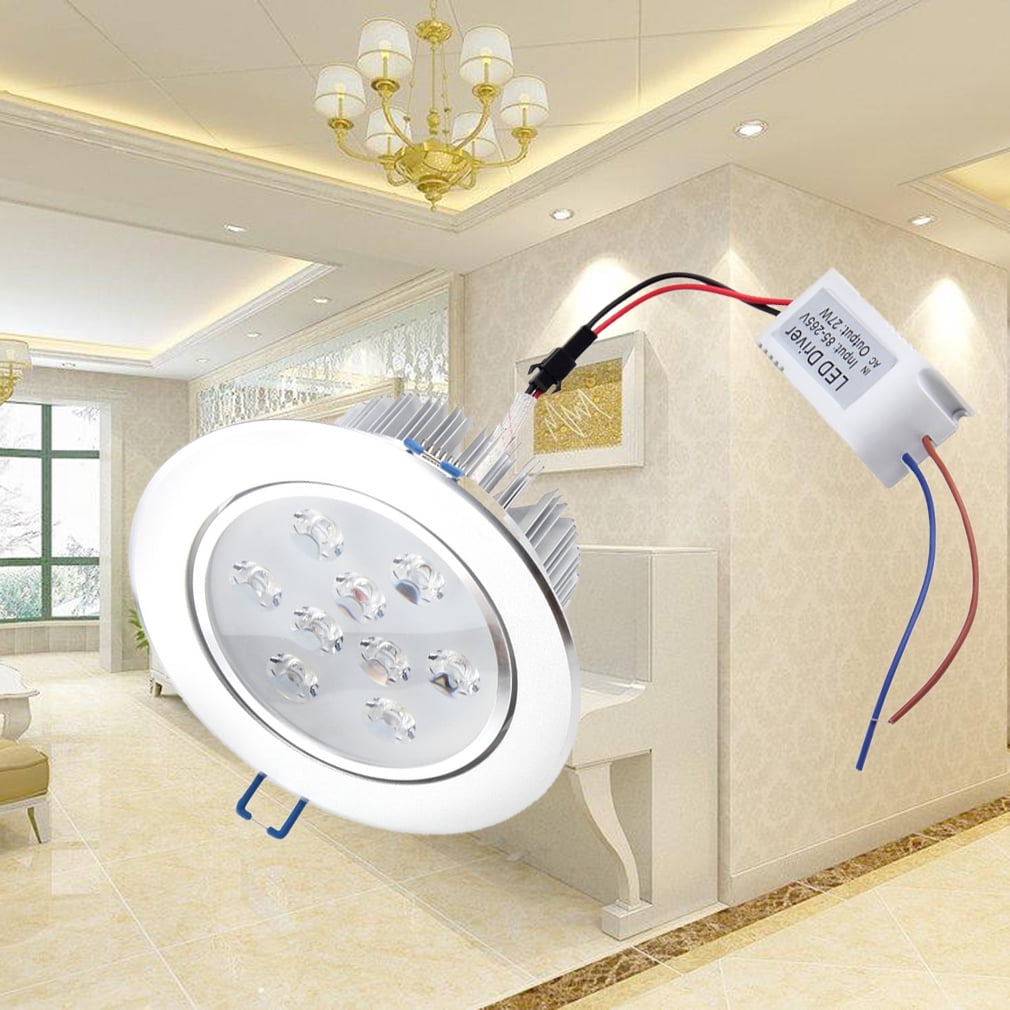27w Led Downlight Ceiling Recessed Light Down Lamp Lighting Bulb Driver