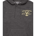 thumbnail image 3 of Yellowstone - Property Of Dutton Family  - Men'S Fleece Pullover Hoodie, 3 of 6