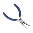 thumbnail image 4 of Boneless Plier,Heavy Duty Long Nose Plier with Spring Repair,Round Nose Pliers and Wire Cutter Wire Wrapping,Anti Slip Comfort Grip Pliers with Soft Handles,Bent Long Nose Pliers with Navy, 4 of 8