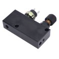 thumbnail image 1 of Proportioning Adjustable Brake Proportioning Valve with Distribution Block 3000 PSI Black Aluminum for 3/16in Brake Line Brake Light Switch Wiring Pigtail, 1 of 7