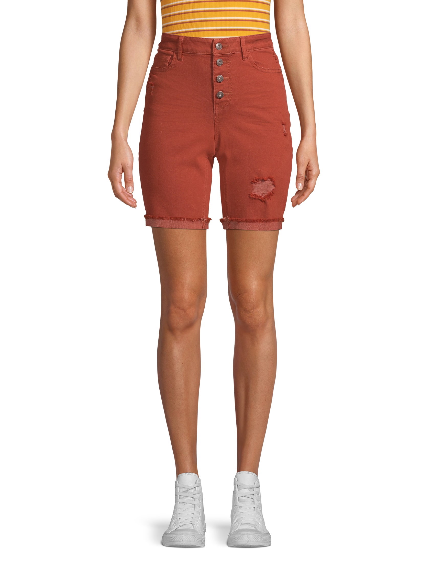 walmart no boundaries bermuda shorts