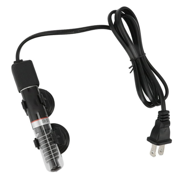 Spptty Aquarium Heater Constant Temperature Submersible Small Fish Tank Heating Rod 25W US Plug 110‑120V,Aquarium Heater