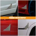 thumbnail image 3 of HAMPPLIES 8pcs Car Door Sill Stickers Plush Fabric Multi Anti Collision Elegant Design, 3 of 8