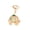 Light Green, variant on Pumpkin Carriage Keychain Fairy Tale Pumpkin Coaches Key Ring with Rhinestones Enamel Sparkling Car Accessory for Women Girls