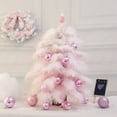 thumbnail image 4 of Dvkptbk Christmas Tree for Girls 23.6 Inch Tabletop Mini Artificial Christmas Tree Girls DIY Christmas Tree with LED String Lights and Hanging Ornaments Battery Pow, 4 of 6