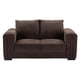thumbnail image 1 of Love Seat DICASA Taos 2 Plazas Chocolate, 1 of 8