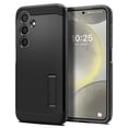 thumbnail image 1 of Funda Spigen Tough Armor para Galaxy S24 con soporte, color negro, 1 of 7