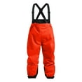 thumbnail image 5 of gbyLJF Women's Winter Skisuit Solid Color Ski Snow Pants Waterproof Windproof Snowsuit Warm Jumpsuit Overalls, 5 of 6