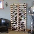 thumbnail image 3 of Wooden Mallet WRD41LO 8 Bottle Dakota Wine Rack with Display Top, 3 of 3