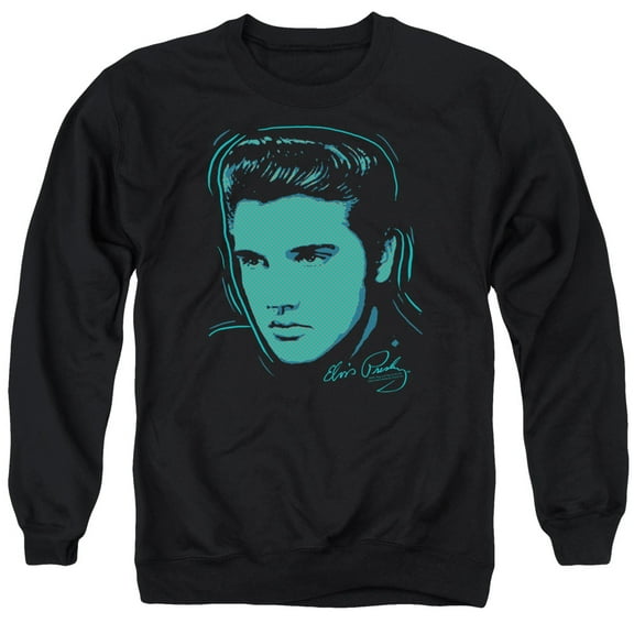 Elvis Presley - Young Dots - Crewneck Sweatshirt - Medium