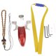 thumbnail image 5 of Tirachinas para exteriores tirachinas portátil para caza catapulta de tiro preciso con mira de fibra óptica ANGGREK Otros, 5 of 8