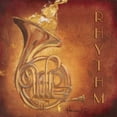 thumbnail image 2 of Hakimipour-Ritter 12x12 Gold Ornate Wood Framed with Double Matting Museum Art Print Titled - Rhythm, 2 of 4