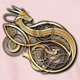 thumbnail image 3 of CafePress - Gold Norse Dragon Women's Light T Shirt - Women's Classic T-Shirt, 3 of 4