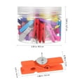 thumbnail image 2 of WHAMVOX 50 Pcs Push Pin Board Wooden Push Pins For Walls Classroom Simple And Stylish Multi, 2 of 7