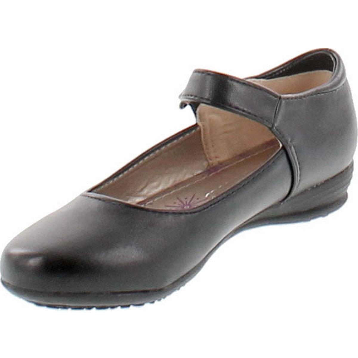 black ballerina school shoes
