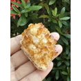 thumbnail image 3 of GAF TREASURES Large Raw Citrine Cluster, Citrine Cluster, Citrine Rock (Citrine Cluster, 1 Piece), 3 of 8