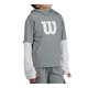 thumbnail image 2 of Sudadera Wilson Talla 10 Gris, 2 of 4