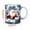B, variant on CEHVOM Christmas Mugs,Christmas Santa Claus Mug,Cute Christmas Coffee Mugs,Christmas Mug Inflated Snowman Mug,Santa Mug Press Puffy Design 15oz 11oz Coffe
