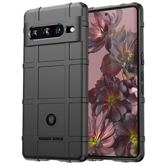 Haobuy Compatible with Google Pixel 7 Pro Case Ultra Thin Anti-Scratches Shockproof Bumper Cover Case for Google Pixel 7 Pro 5G,Black