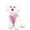 Pink, variant on Breathable Mesh Step-In Dog Harness Vest Reflective Lightweight Polyester Pet Walking Gear with D-Ring for Small Medium Puppies Cats Daily Outdoor Walks(Pink-S-31cm)