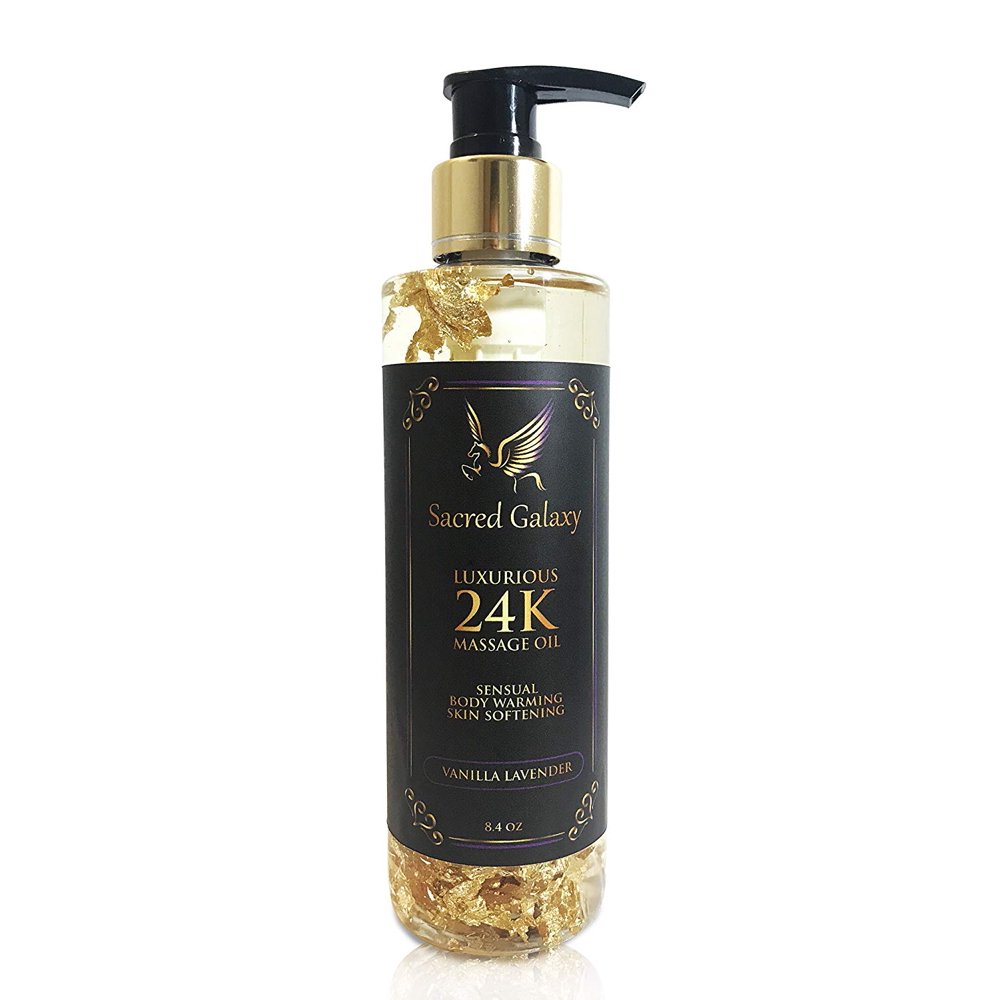 Sensual Massage Oil Infused With Real 24k Gold Natural And Relaxing 