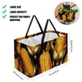 thumbnail image 2 of Thanksgiving corn Collapsible Oxford Cloth Storage Bins Toy Basket Tote Bag - Reusable Foldable Large Capacity Bucket, 2 of 7