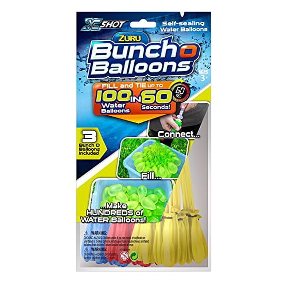 WATER BALLONS ASST 100PC (Pack of 1)