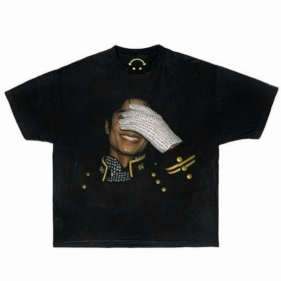 MJ Glove Cover Streetwear Boxy Tee Shirt, Y2K Shirts, opium shirt