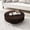 Espresso, variant on The Sanctuary 31.5'' Round Wood Coffee Table, Slide, For Living Room Bedroom Balcony, Espresso, For Apartment, For Small Spaces