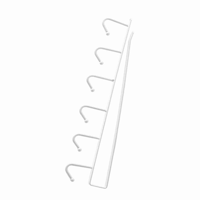 Ganchos De Estante, Estante De Almacenamiento Colgante Con Ganchos, Organiza Utensilios Y Toallas De Cocina, Para Estante De Armario Con Almacenamiento De Vestuario