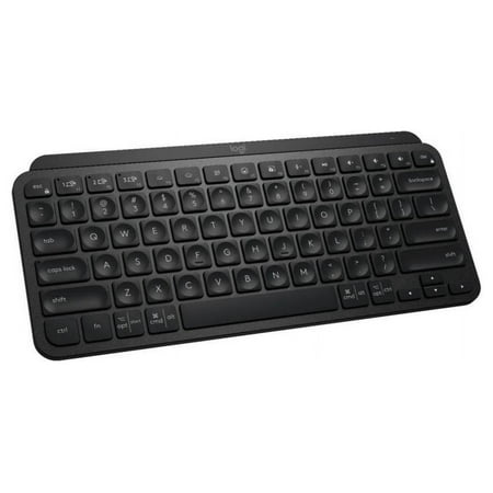 Logitech - MX Keys Mini TKL Wireless Bluetooth Scissor Keyboard with Backlit Keys - Black
