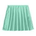 thumbnail image 4 of Duoif Swim Skirts for Women, Women's Solid Color High Waisted Slim Swimming Bottoms Skirt Wrap Skirt Bikini Bottoms Bathing Suit Bottoms Green XS, 4 of 4