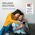 thumbnail image 4 of Zewa Smart Digital Biometrics Scale, Measures 12 Body Composition Metrics, 397 lbs / 180 Kg Capacity, 4 of 11