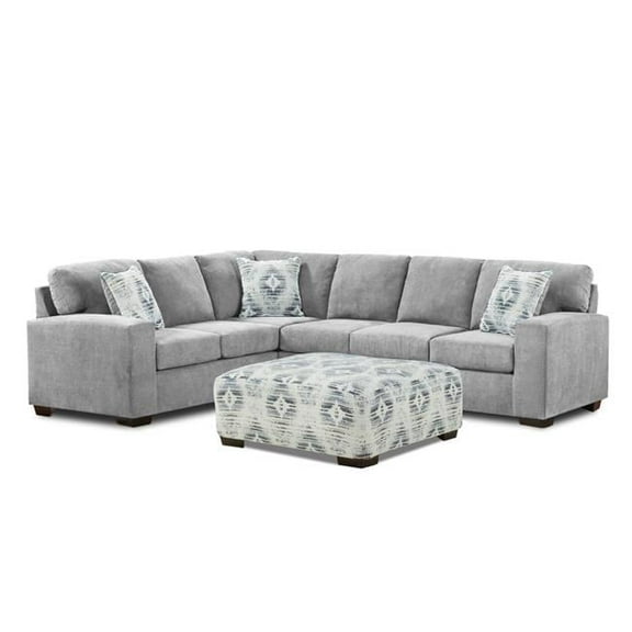 Neo Living NL707-GRAY-SEC Madeline Corner Sectional, Gray