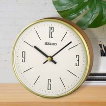 Seiko Remy Desk/Table Clock, Gold