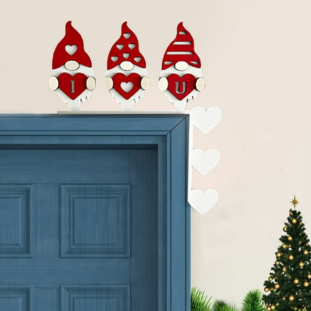 Hangs Cute Over The Door Sign Metal Frame Corner Decorations for Home Craft Topper with Versatile Black Letter Designs and Patterns for Interior Decoration