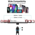 thumbnail image 3 of Lot de 2 Supports d'Appuie-tête pour Voiture, Support de Tablette pour Siège Arrière de Voiture, Support iPad Rotatif à 360°, Réglable, pour Tablettes 5 Pouces-10,6 Pouces, Téléphone Intelligent, iPhone, Commutateur, iPad Air Mini, Poteaux d'Appuie-tête Largeur 4,7-5,9 Po, 3 of 9