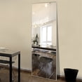 thumbnail image 2 of Full Length Floor Mirror Standing Rectangle Silver 65"x22", 2 of 8