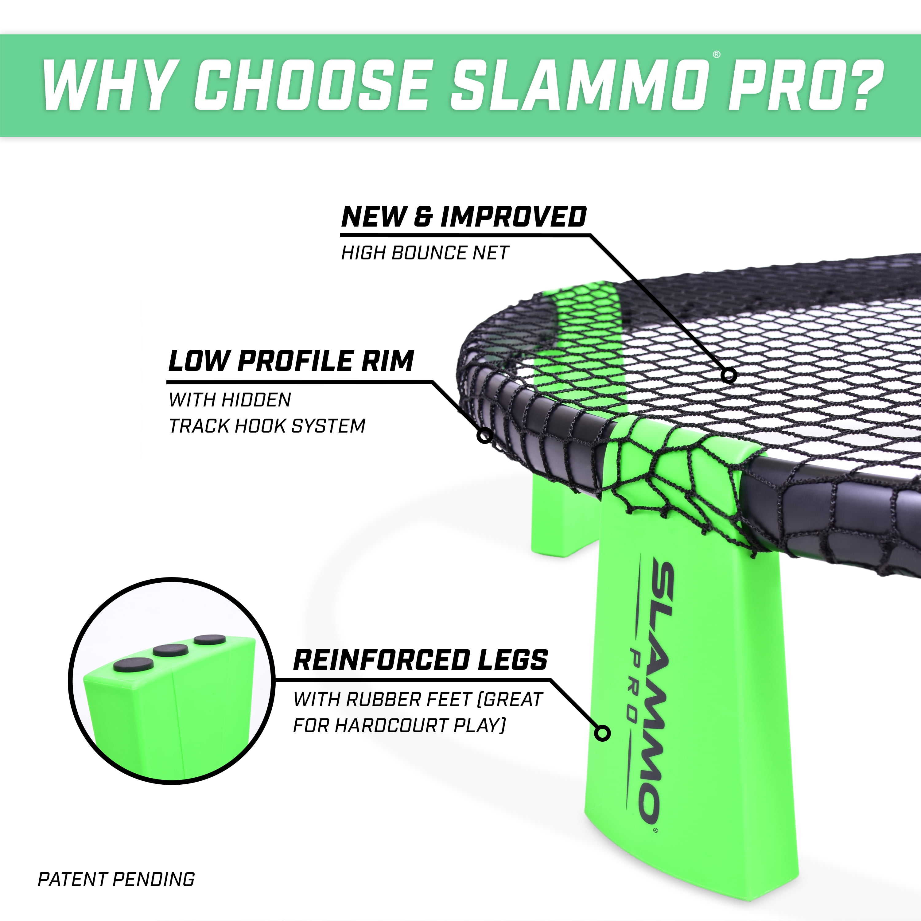 GoSports Slammo PRO Game Set - New and Improved PRO Set