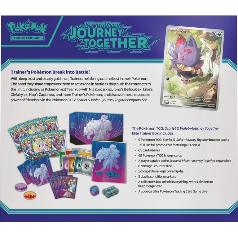 Pokemon TCG: SV09 Journey Together Elite Trainer Box (ETB